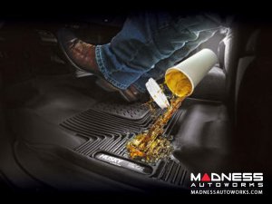 Jeep Compass Floor Liners (set of 3) - Front and Rear - Black by Husky Liners